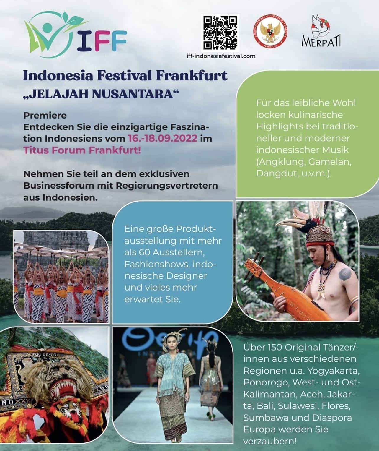 Save the date „Indonesia Festival Frankfurt 16-18 September 2022🇮🇩
.
.
Find us 👇
DEJOSI Handmade 
2nd Floor 
Titus Forum Frankfurt 
.
.
We share love with DEJOSI ❤️❤️
#dejosi
#dejosihandmade 
#balibag
#indonesiafestivalfrankfurt 
#karlsruhe
#stuttgart
#bali