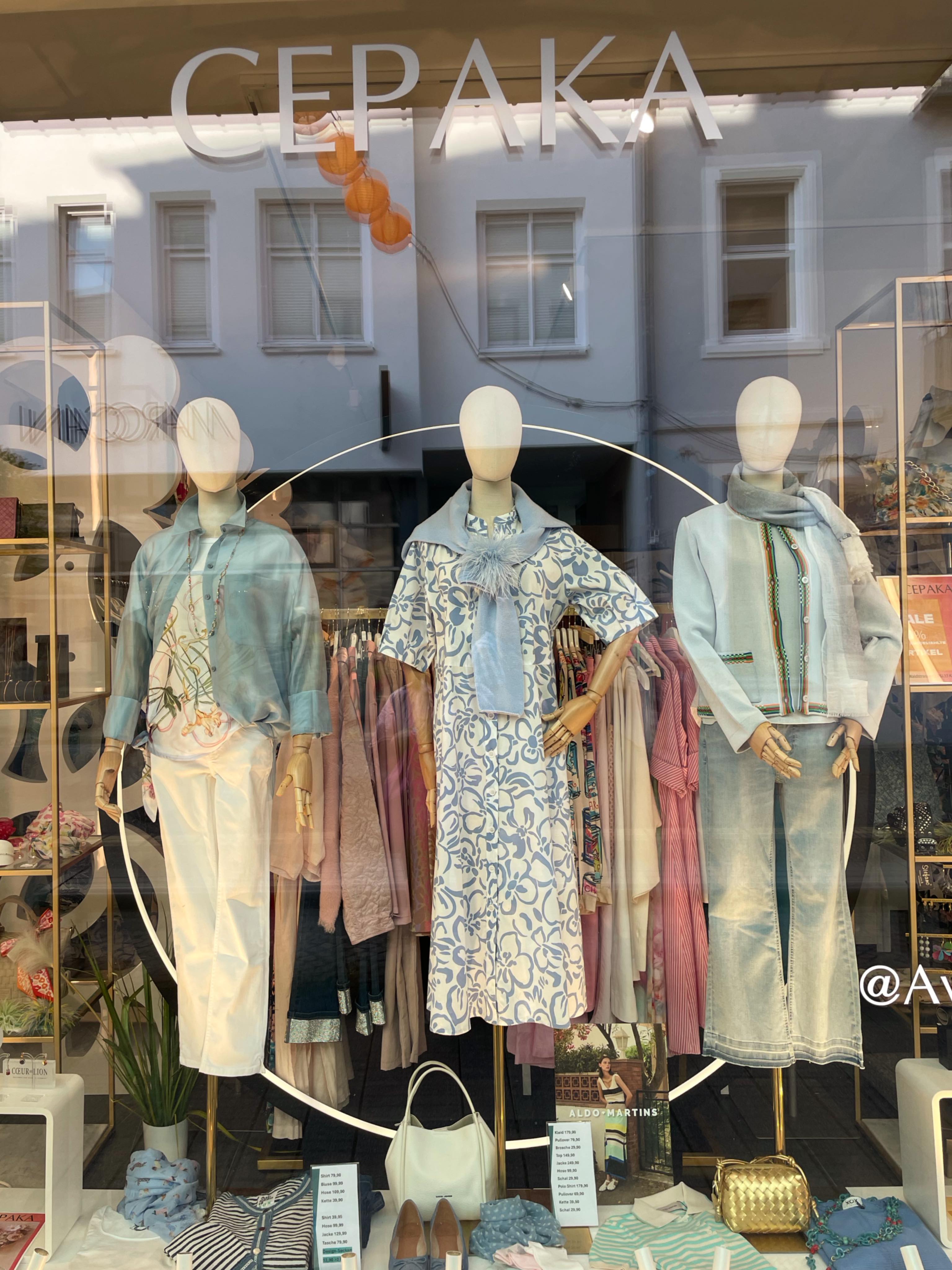 CEPAKA
Waldstraße 42
76133 Karlsruhe
Schaufenster der Woche ✨
#cepakakarlsruhe
#fashionstyle
#windowshopping 
#damenmode
#boutiquekarlsruhe